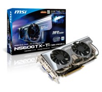 Produktbild MSI N560GTX-Ti Twin Frozr II/OC