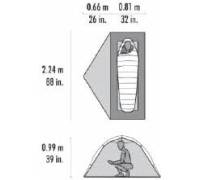 Produktbild MSR Hubba Hubba LT Rucksackzelt (1 Person)