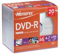 Produktbild Memorex DVD-R 16x (4,7 GB)