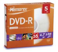 Produktbild Memorex DVD-R 16x (4,7 GB)