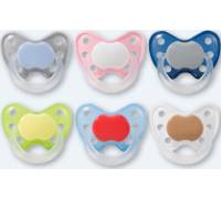 Produktbild Novatex Baby-Nova Dentistar Beruhigungssauger, Silikon Größe 2 für Babys mit Zähnchen