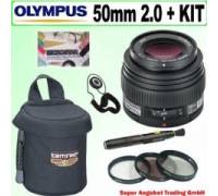 Produktbild Olympus 50mm f/2.0 Telephoto Macro ED Objektiv + Deluxe Accessory Kit