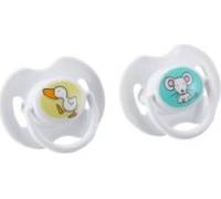 Produktbild Philips Avent Beruhigungssauger SCF 121/12 Kiefergerecht mit Ring, Silikon 0-3 Monate