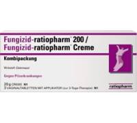 Produktbild Ratiopharm Fungizid-ratiopharm Kombipackung - Creme / Vaginaltabletten