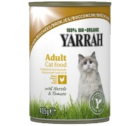 Produktbild Yarrah Bröckchen Huhn mit Brennnessel & Tomate