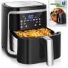 MEDION Friggitrice ad aria calda E50 XL (5,7 L, 1700 watt, pannello di comando digitale, 8 programmi automatici, timer di 30 minuti, MD 10532