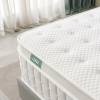 BMM Matras 140 x 190 cm Comfort 23 cm TFK hardheidsgraad H4/ pocketveringmatras, Öko-Tex gecertificeerd, orthopedisch matras met 7 zones, hoogte 23 cm, matrassen geproduceerd in Duitsland