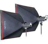 EX400Ti 2-Light Softbox Kit