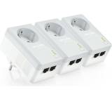 Powerline (Netzwerk über Stromnetz) im Test: AV500-Powerline-Adapter Triple Kit (TL-PA4020PT) von TP-Link, Testberichte.de-Note: 1.7 Gut
