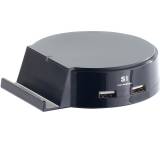 Ladegerät im Test: 4 Port USB-Ladestation von Revolt, Testberichte.de-Note: 1.0 Sehr gut