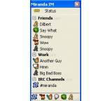 Internet-Software im Test: 0.6.8 von Miranda IM, Testberichte.de-Note: ohne Endnote