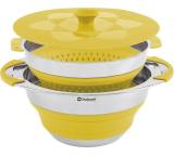 Campinggeschirr im Test: Collaps Topf mit Sieb & Deckel 4,5 l von Outwell, Testberichte.de-Note: 5.0 Mangelhaft