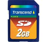 Speicherkarte im Test: SD Card 2GB von Transcend, Testberichte.de-Note: 2.0 Gut