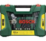 Werkzeug-Set im Test: 83-teiliges V-Line TiN-Bohrer- und Bit-Set mit LED-Taschenlampe und Rollgabelschlüssel von Bosch, Testberichte.de-Note: 1.4 Sehr gut