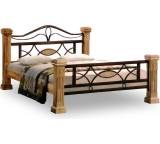 Bett im Test: Holzbett Rom von Moebella24, Testberichte.de-Note: 2.2 Gut