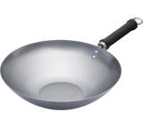 Pfanne im Test: Pure Oriental Wok aus Carbonstahl von Kitchen Craft, Testberichte.de-Note: 2.2 Gut