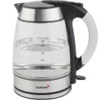 Wasserkocher im Test: Glaswasserkocher 20600 von Korona, Testberichte.de-Note: ohne Endnote