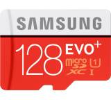 Speicherkarte im Test: microSDXC EVO Plus UHS-I Class 10 (128 GB) von Samsung, Testberichte.de-Note: 1.4 Sehr gut