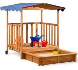 Sandkasten im Test: Sandkasten mit überdachter Spielveranda von Deuba, Testberichte.de-Note: ohne Endnote