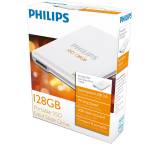 Externe Festplatte im Test: Portable SSD 128 GB von Philips, Testberichte.de-Note: ohne Endnote