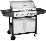 Grill im Test: Bruzzzler Edelstahl 4+1 Gasgrill von Wiesenhof, Testberichte.de-Note: 2.4 Gut