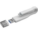 USB-Stick im Test: iCobra USB 3.0 Duo Lightning T500 (32 GB) von Emtec, Testberichte.de-Note: 2.3 Gut