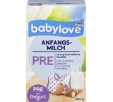 Babynahrung im Test: Pre Anfangsmilch von dm / Babylove, Testberichte.de-Note: ohne Endnote