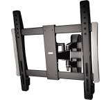 TV-Halterung im Test: TV-Wandhalterung Fullmotion, Premium, VESA 400x400, 165cm (65"), Schwarz von Hama, Testberichte.de-Note: 1.0 Sehr gut