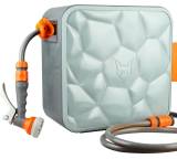 Schlauchwagen im Test: Quadratischer Schlauchaufroller (30 m) von Fuxtec, Testberichte.de-Note: 1.6 Gut