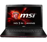 Laptop im Test: GP72 2QE Leopard Pro von MSI, Testberichte.de-Note: 2.2 Gut