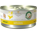 Katzenfutter im Test: Katzenmenü Geflügel von Vet-Concept, Testberichte.de-Note: 5.0 Mangelhaft