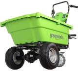 Schubkarre im Test: 40-V-Akku-Schubkarre von Greenworks, Testberichte.de-Note: 1.4 Sehr gut