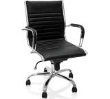 Bürostuhl im Test: Leder-Bürostuhl von Maxstore, Testberichte.de-Note: ohne Endnote