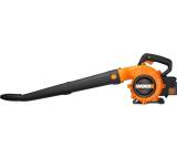 Laubgerät im Test: WG568E von Worx, Testberichte.de-Note: ohne Endnote