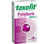 Nahrungsergänzungsmittel im Test: Folsäure + Vitamin B6 + Vitamin B12 Depot von Taxofit, Testberichte.de-Note: ohne Endnote