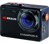 Action-Cam im Test: Champion III von Braun, Testberichte.de-Note: 3.1 Befriedigend