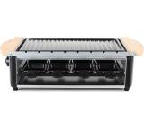 Raclette im Test: Chateaubriand Raclette-Grill mit Grillplatte von Klarstein, Testberichte.de-Note: ohne Endnote