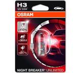Autobeleuchtung im Test: Night Breaker Unlimited H3 von Osram, Testberichte.de-Note: 1.8 Gut