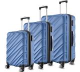 Koffer im Test: SH005 Candy 3-tlg. Hartschalen-Kofferset von Shaik, Testberichte.de-Note: 1.9 Gut