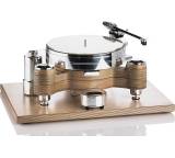 Plattenspieler im Test: Wood Round MPX (mit Tonarm WTB 313 und MC-Tonabnehmer Ortofon Quintet Red) von Acoustic Solid, Testberichte.de-Note: ohne Endnote