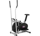 Crosstrainer im Test: 2 in 1 Crosstrainer und Heimtrainer mit Trainingscomputer von TecTake, Testberichte.de-Note: 2.4 Gut