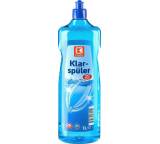Geschirrspülmittel im Test: Klarspüler von Kaufland / K-Classic, Testberichte.de-Note: 2.1 Gut