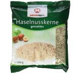 Haselnußkerne gemahlen