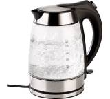 Wasserkocher im Test: Glas-Wasserkocher mit temperaturabhängiger LED-Beleuchtung NC-3674-675 von Rosenstein & Söhne, Testberichte.de-Note: 1.8 Gut