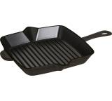 Pfanne im Test: Grillpfanne quadratisch (26 x 26 cm) von Staub, Testberichte.de-Note: 2.3 Gut