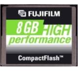 Speicherkarte im Test: Compact Flash High Performance von Fujifilm, Testberichte.de-Note: 2.8 Befriedigend