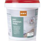 Antischimmel-Farbe /-Grundierung im Test: Anti-Schimmel-Farbe von Obi, Testberichte.de-Note: 5.0 Mangelhaft