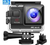 Action-Cam im Test: AC800 4K WIFI von Victure, Testberichte.de-Note: ohne Endnote