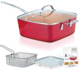 Pfanne im Test: Livington Copperline Eckpfanne von Mediashop.tv, Testberichte.de-Note: 2.0 Gut