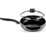 Pfanne im Test: Bratpfanne mit Glasdeckel von Aldi / Crofton, Testberichte.de-Note: ohne Endnote